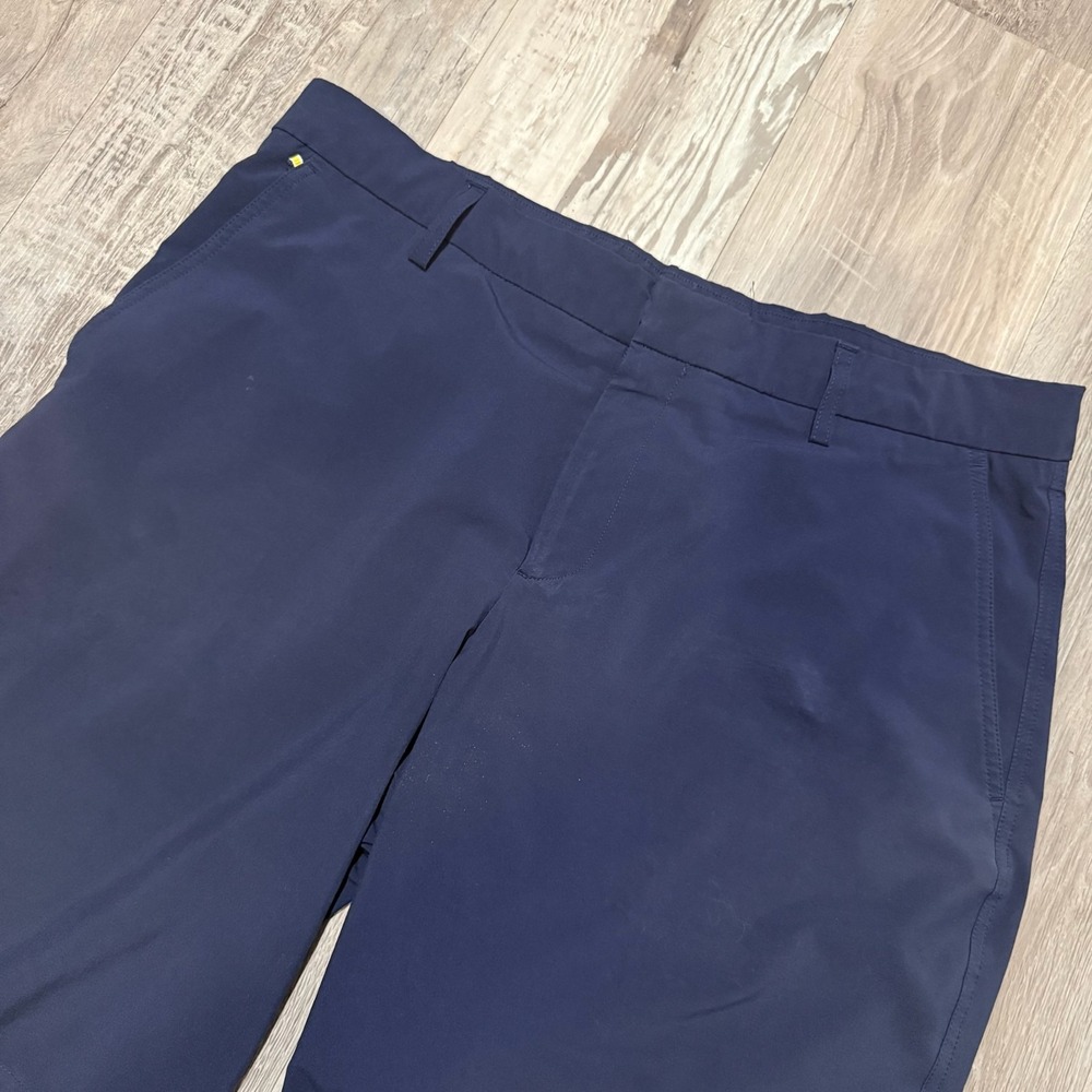 J.Lindeberg Golf Shorts Mens 36 Dark Blue True Micro Stretch Regular Fit